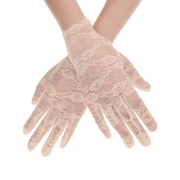 SATINIOR Women Elegant Short Lace Gloves Courtesy Summer Gloves for Wedding Dinner Parties